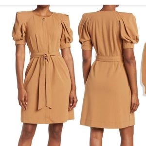 Calvin klein puff sleeve dress